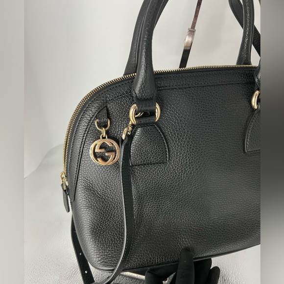 Gucci logo handbag shoulder bag - Picture 2 of 11
